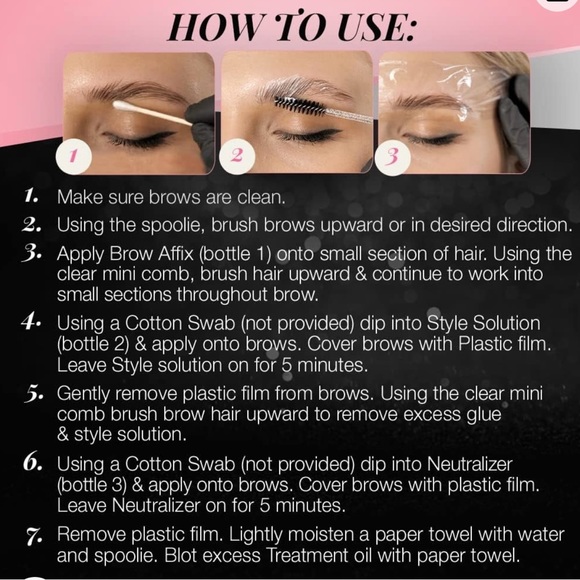 Ardell Makeup Ardell Brow Lamination Is A Professionalgrade Brow